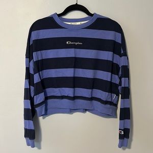 Cropped Champion Crewneck Sweatshirt